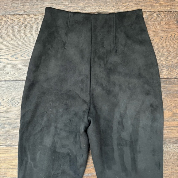 BABATON Black Suede Leggings NWOT - Picture 7 of 8
